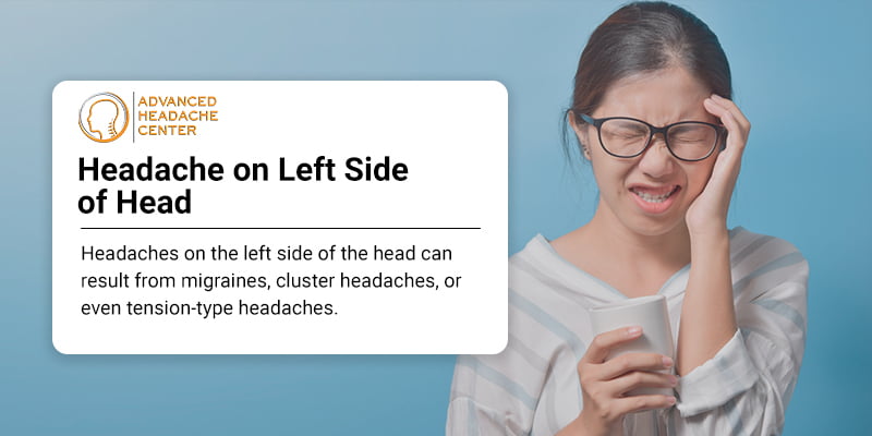 headache in the back left side of my head