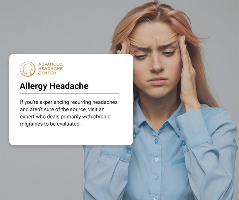 Allergy Headaches Treatment in New York & New Jersey Advanced