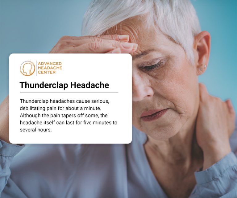 Thunderclap Headaches Treatment in NYC & NJ Advanced Headache Center
